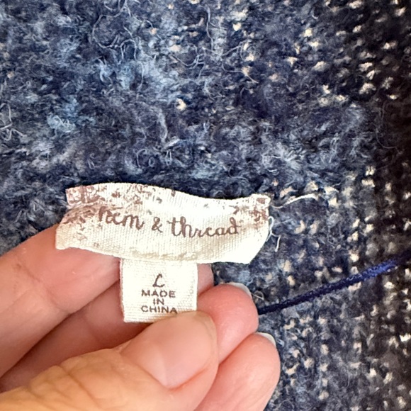 Hem & Thread Multicolor Striped Cardigan - Picture 2 of 3